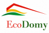 logo firmy EcoDomy – nízkoenergetické a pasivní domy