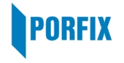 logo firmy PORFIX CZ a.s. - kompletní stavební systém
